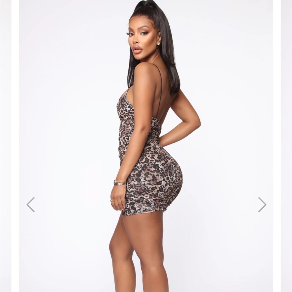 Mesh mini dress